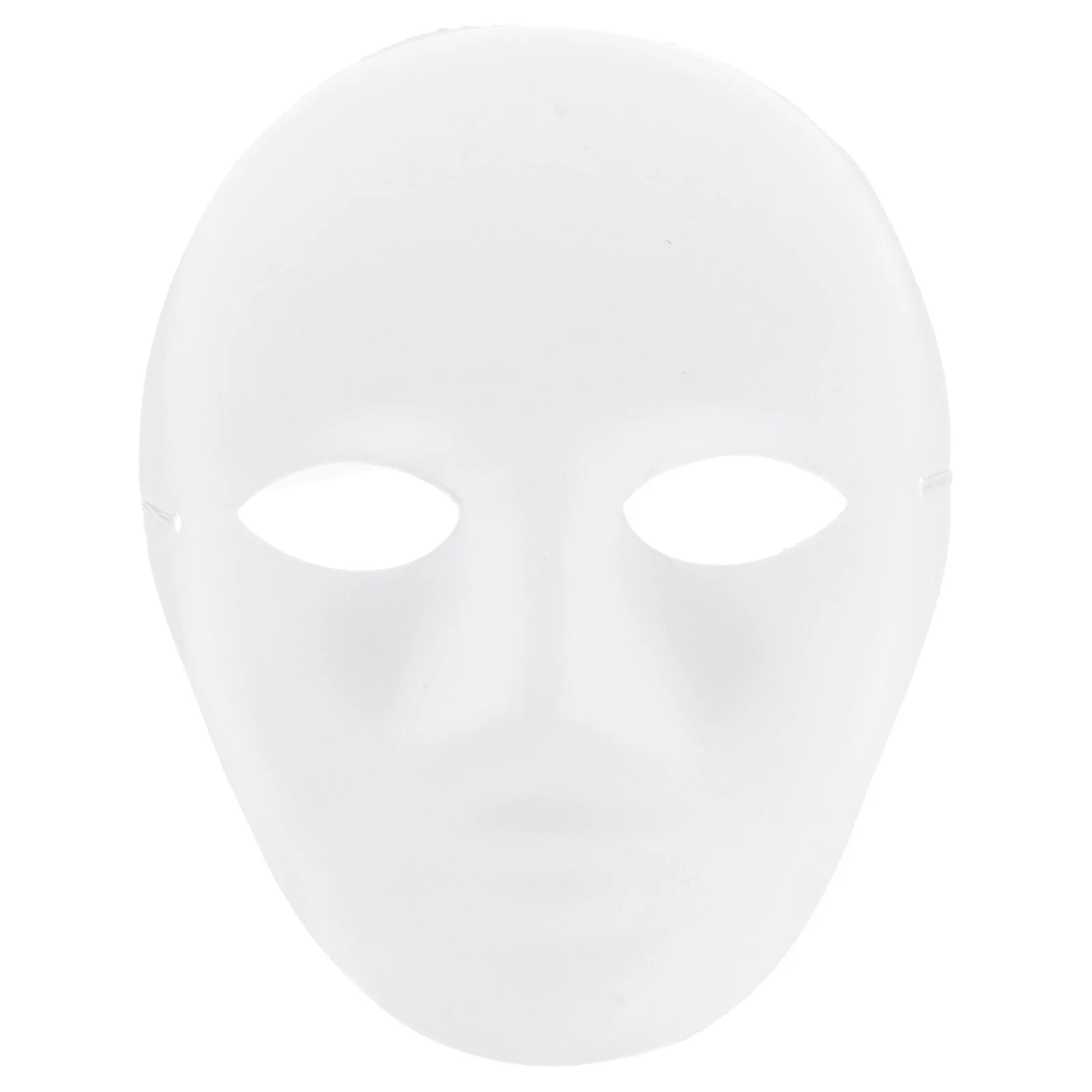 

Masks Paper Blank White Masquerade Unpainted Full Clown Mache Cosplay Gras Mardi Paintable Halloween Party Face Mask Scary Opera