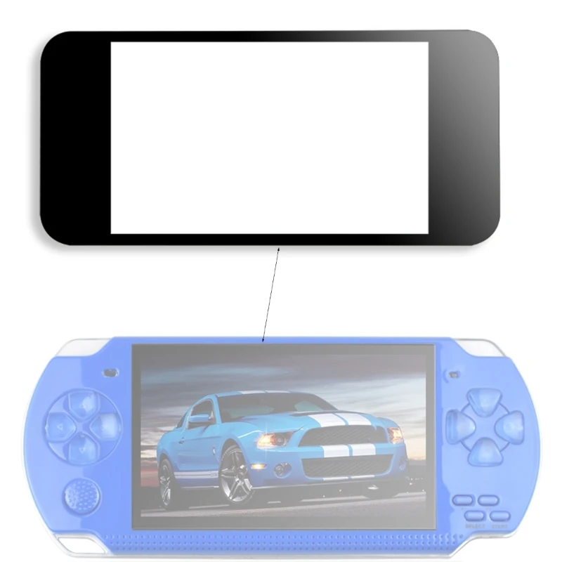 

Top Surfaces Glass Protective Screen Scratch Resistant Lens Mirror for 2DS XL LL