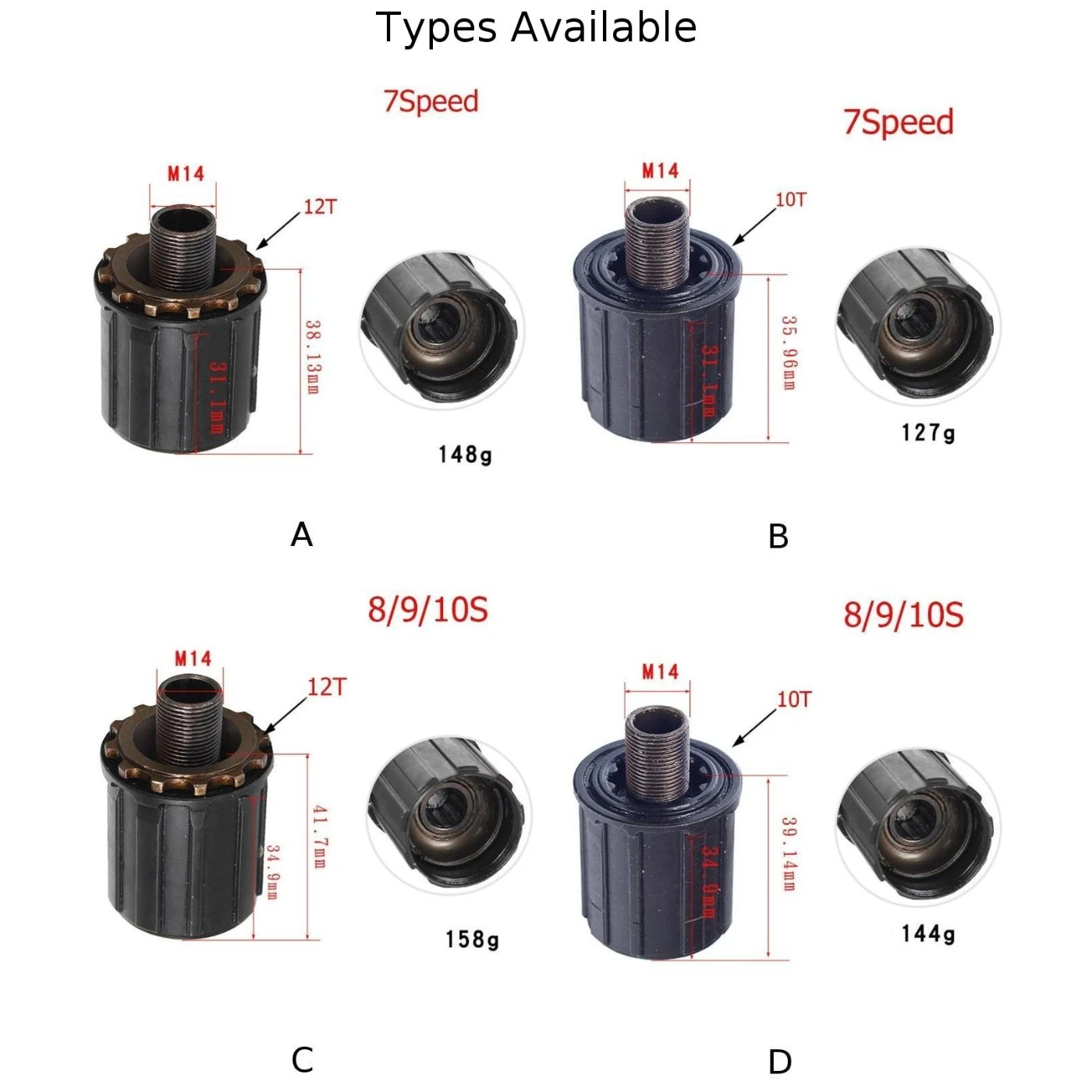 Запчасти для велосипеда корпус ступицы уличный Shiman-o Freehub RM30/RM40/RM60 сталь 1 шт.