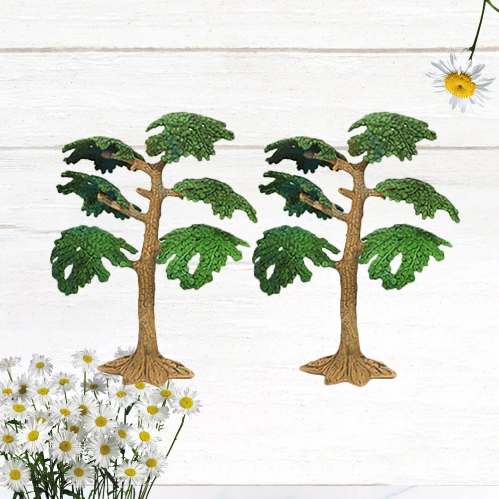 

Модель маленького дерева, фигурка кипариса из сосны, реквизит для фото, макет тропического леса, поезд, декор для детей, средний