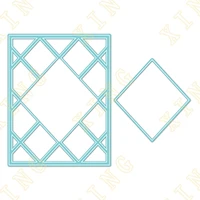 diamonds a2 coverplate new metal cutting dies scrapbook diary decoration stencil embossing template diy greeting card handmade