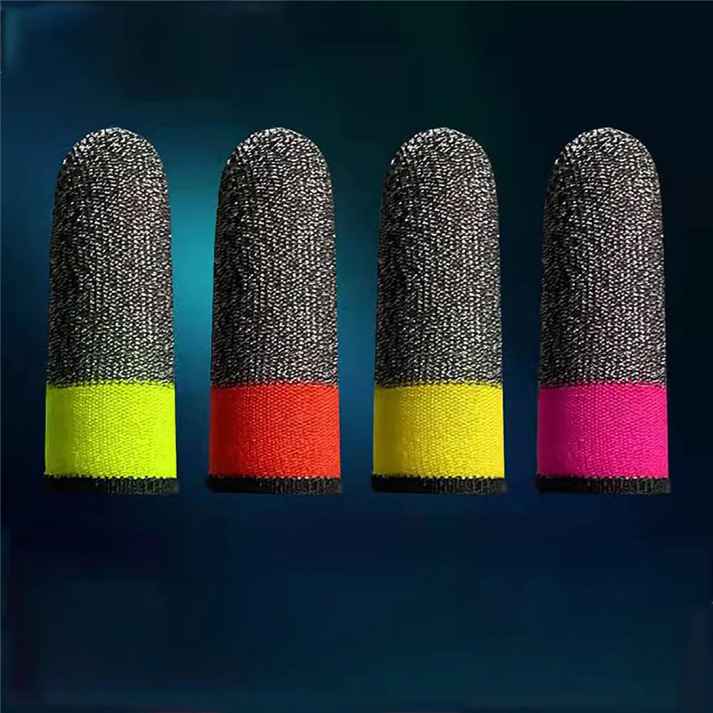 2 шт., дышащие накладки на пальцы для мобильного телефона