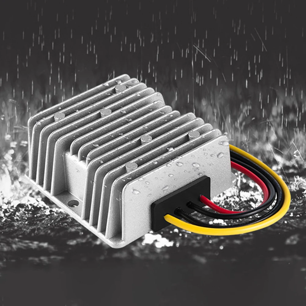 Цвет Серый повышающий адаптер питания Преобразователь защиты от перенапряжения