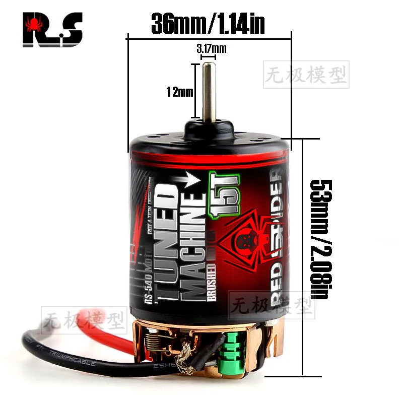 

Водонепроницаемый Полярный магнитный двигатель с щеточным двигателем 15T 25T 35T 45T 55T 80T, используется для 1:10 SCX10 TRX4 радиоуправляемая модель автомобиля гусеничный автомобиль