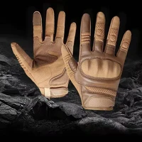 touchscreen leather motorcycle gloves motocross tactical moto motorbike pit biker protective gear racing full finger glove men