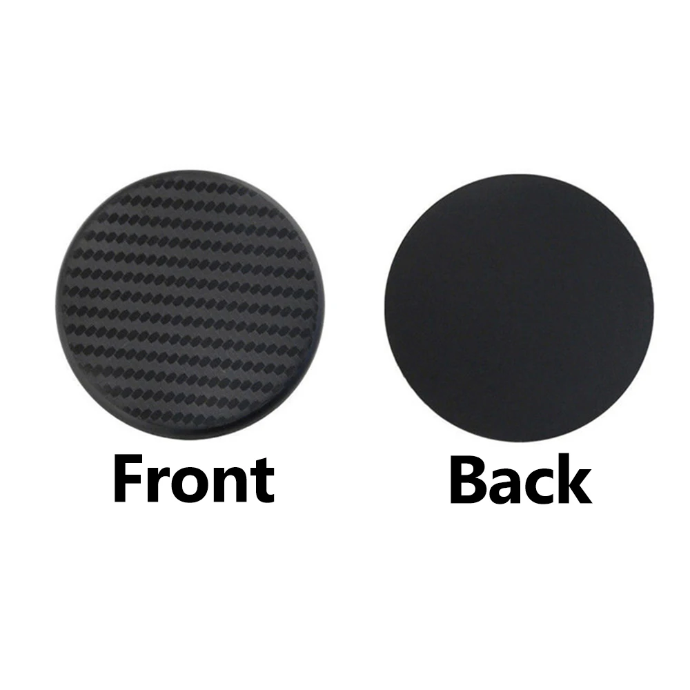 

2 шт., автомобильный нескользящий коврик из углеродного волокна