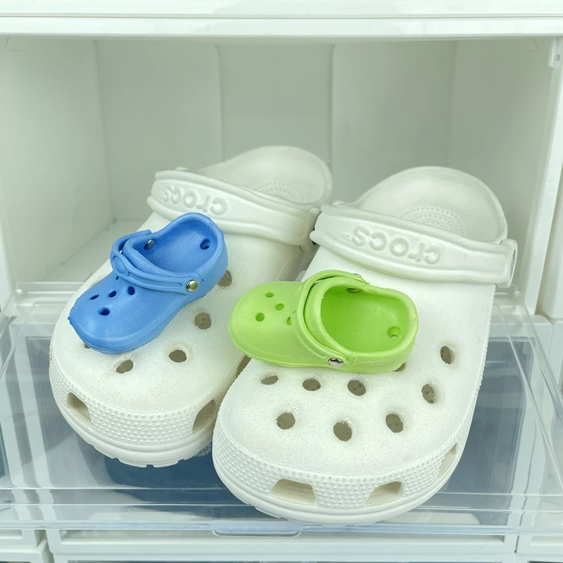 

Симпатичная мини-обувь speedfor Croc DIY, несколько цветов, милые Кроксы, джинсы, подходящие ко всему, модные Кроксы, шармы, дизайнерские, Прямая пос...