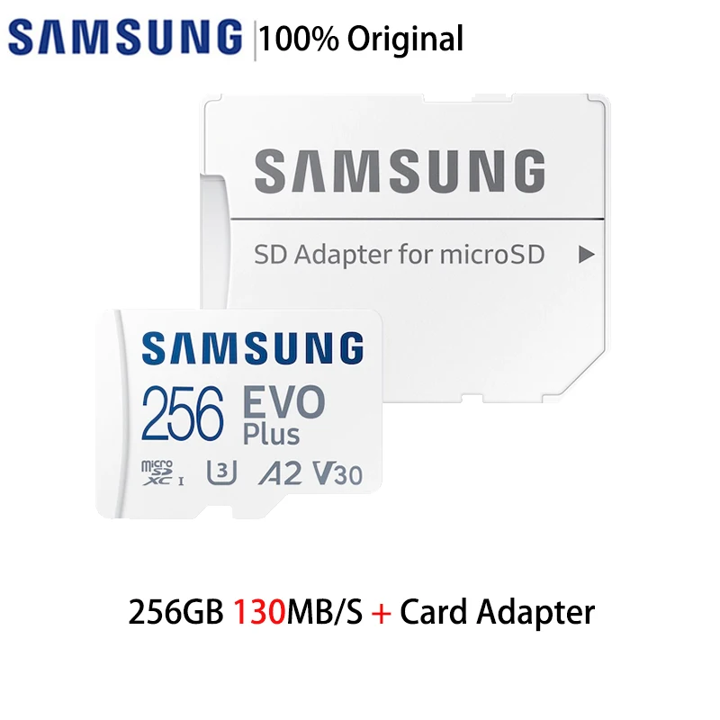SAMSUNG EVO+ Micro SD 32G SDHC Class 10 UHS-I TF/SD Memory Card 8GB 64GB 128GB 256GB 512GB TF Card cartao de memoria