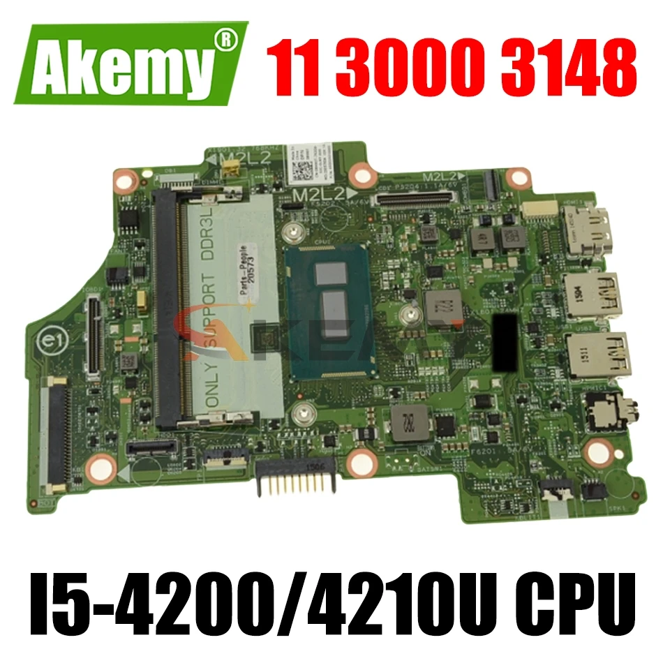 

Оригинальная материнская плата для ноутбука Dell Inspiron 11 13321 3000 13 3148
