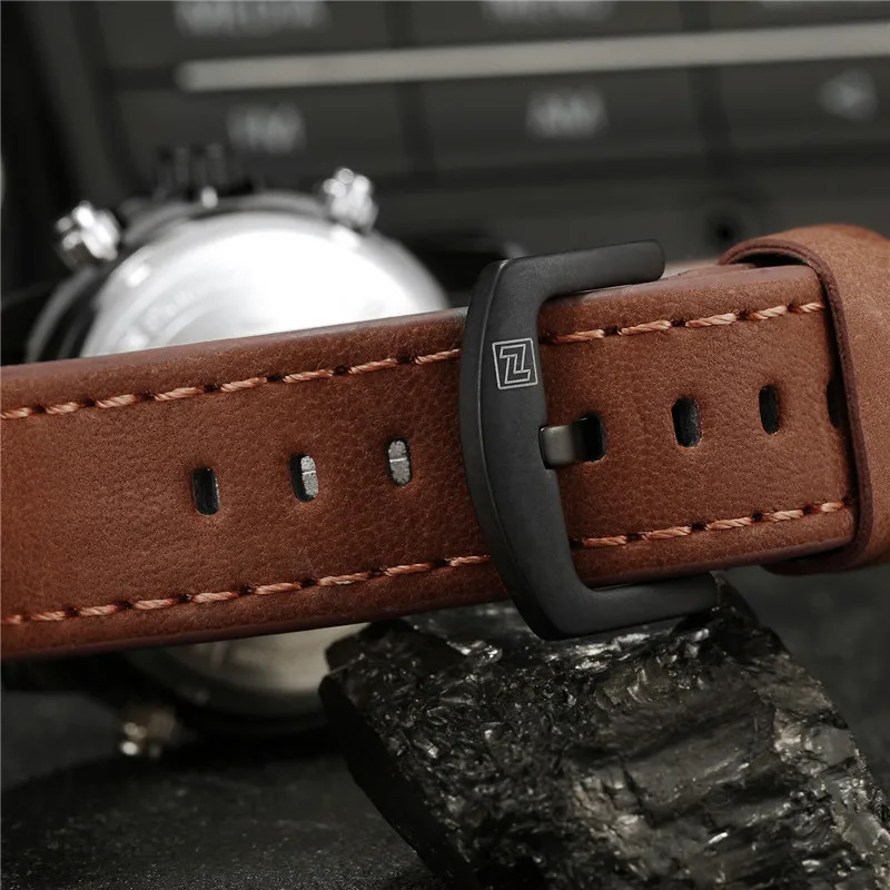 Часы наручные NAVIFORCE Мужские Цифровые спортивные брендовые Роскошные армейские