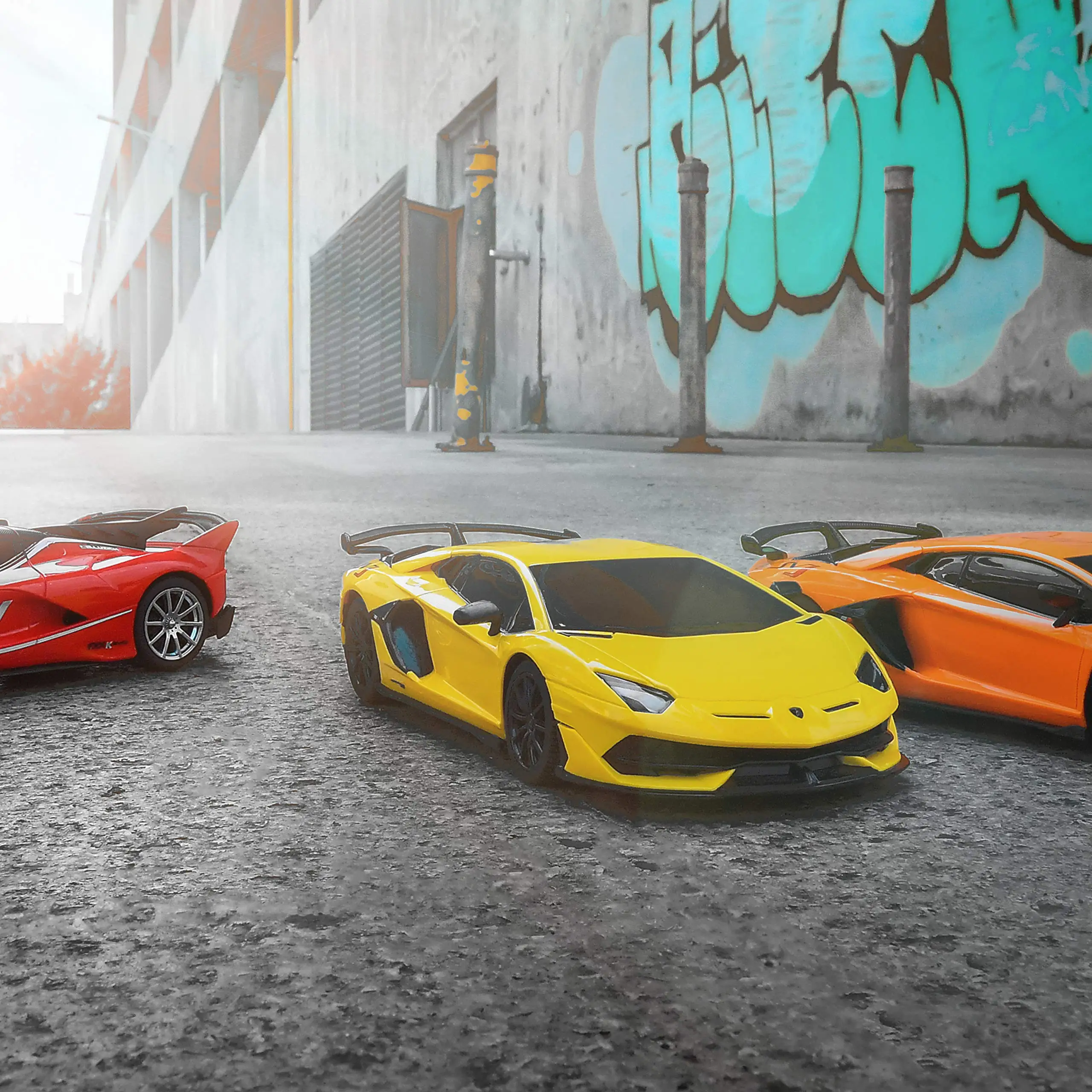Радиоуправляемые автомобили Lamborghini масштаб 1:24 модель автомобиля с дистанционным