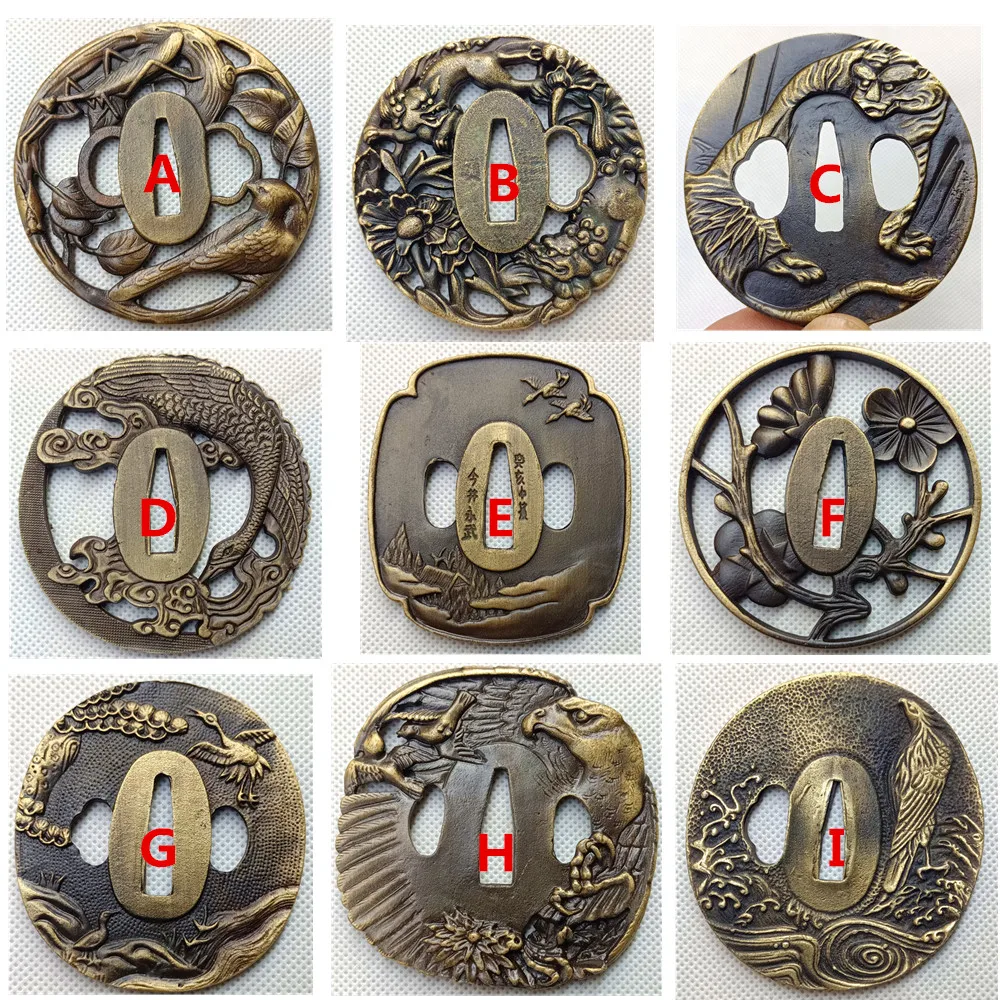 Красивый Сплав Tsuba для японской фотооборудования