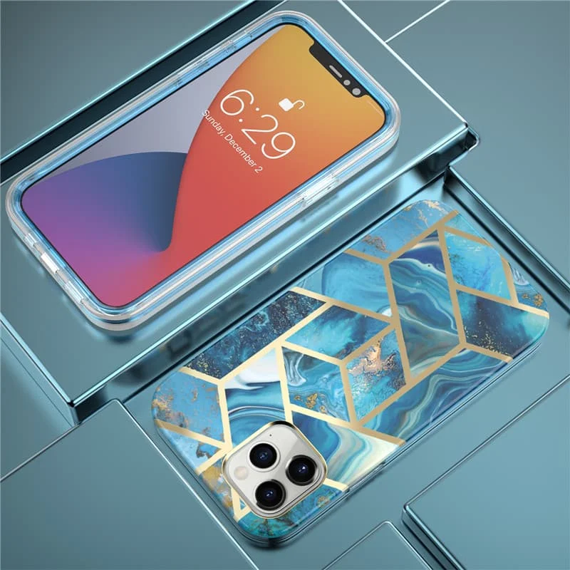 360 Phone Cases for iPhone 13 12 Pro Max Mini 11 8 7 SE 2020 Case Full Body Double Sided Clear Cover With Screen Protector