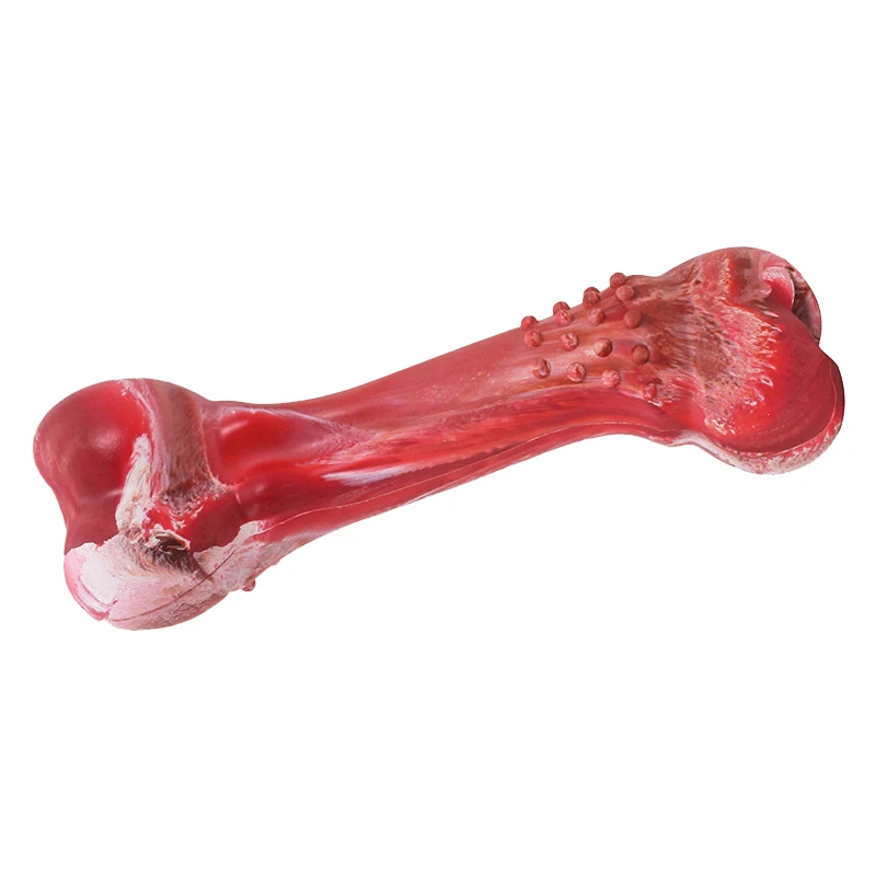 Прочные резиновые кости для собак чистка зубов от укусов игрушки жевания щенков