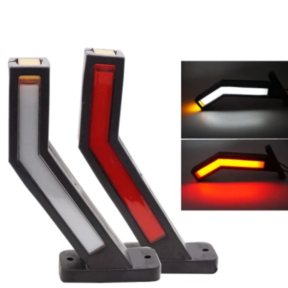 

2 Pcs 33LED Side Marker Light Trailer Clearance Lights For 12~24V Plug And Play End Outline Lighting Car Lights Accessories