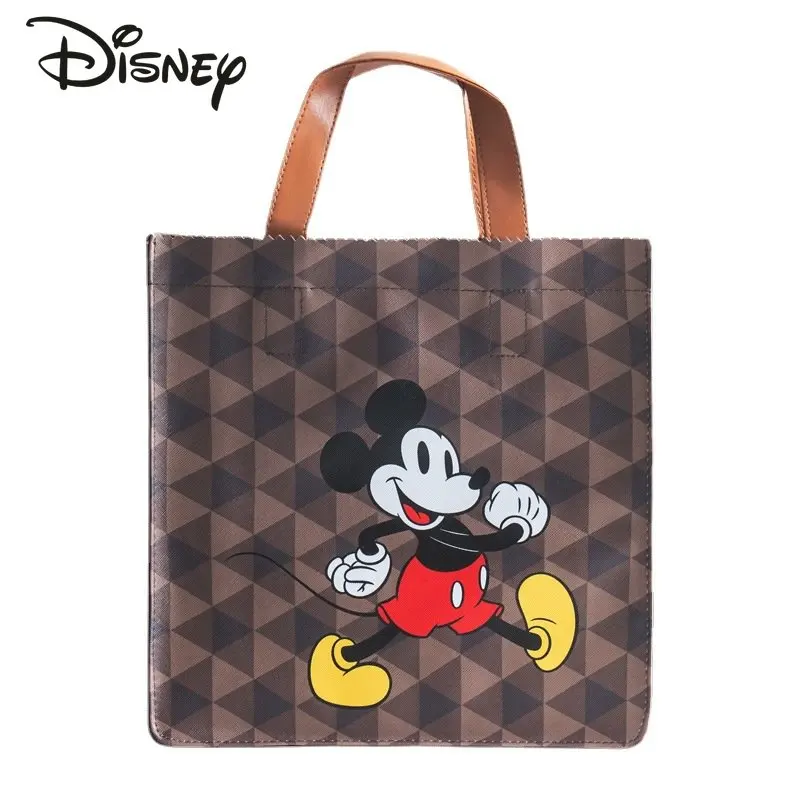 

Disney Mickey's Original New Women's Handbag Cartoon Fashion Women's Shoulder Bag Large Capacity High Quality Storage Tote Bag