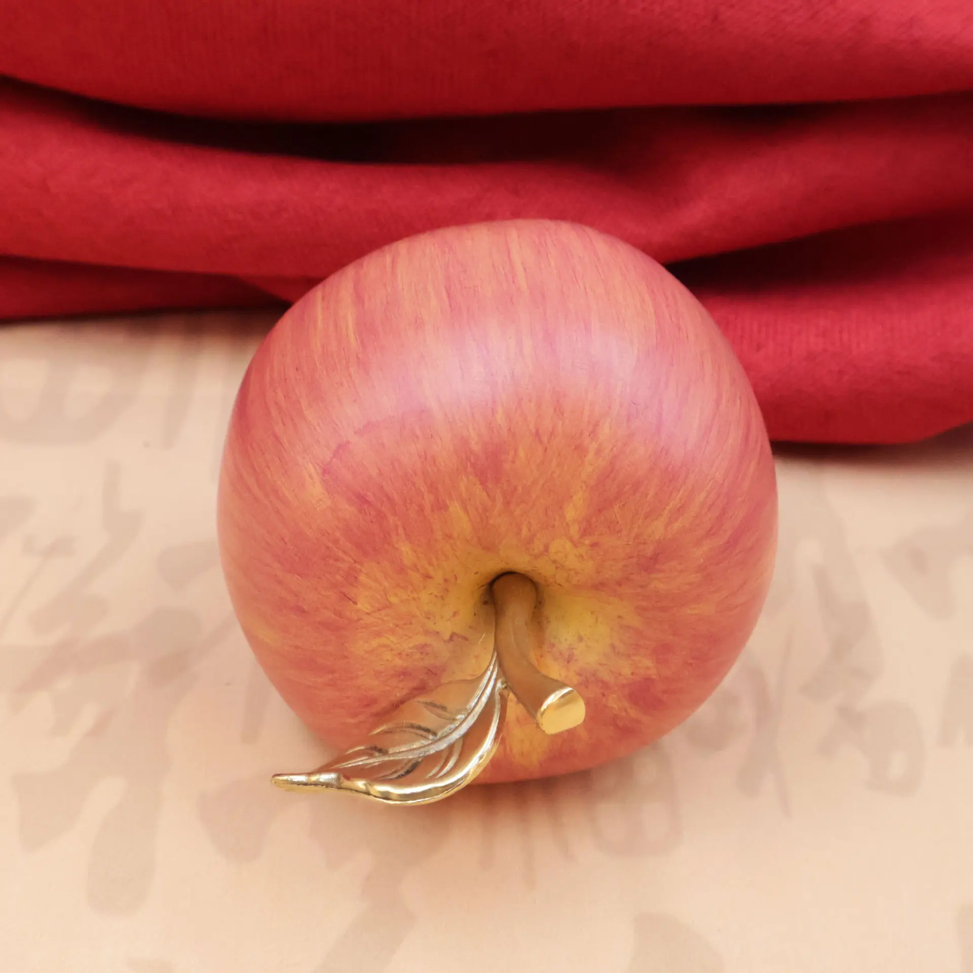 Медные украшения имитация яблока металлические золотые фигурки Яблоков