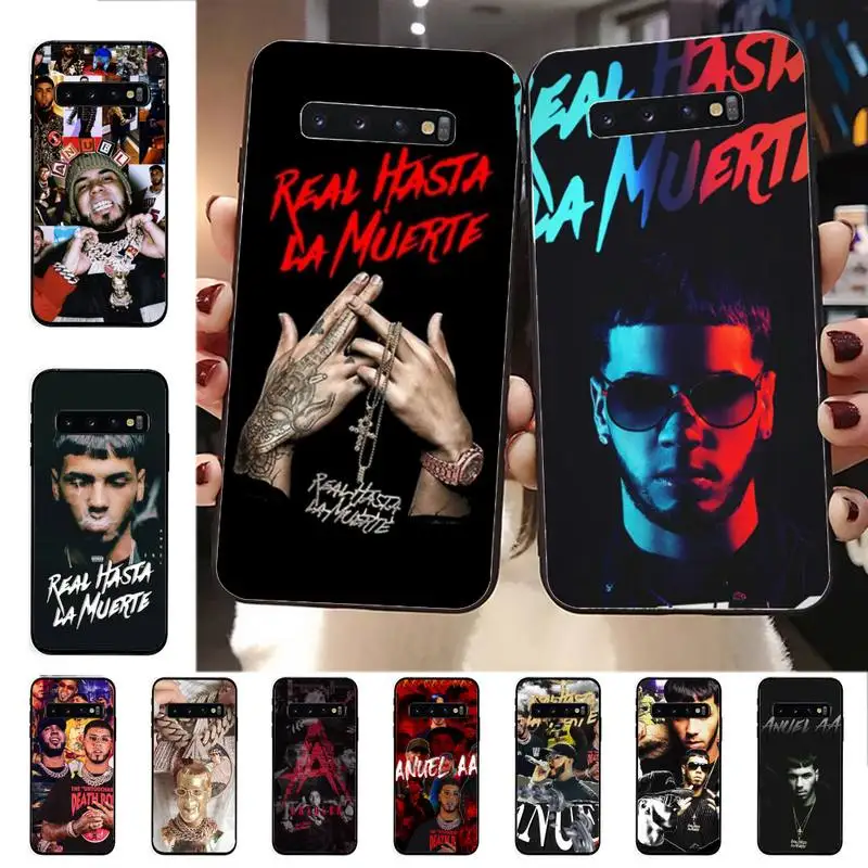 

Hip hop Rapper Anuel AA Phone Case For Samsung Galaxy S 20lite S21 S21ULTRA s20 s20plus S21plus 20UlTRA cover