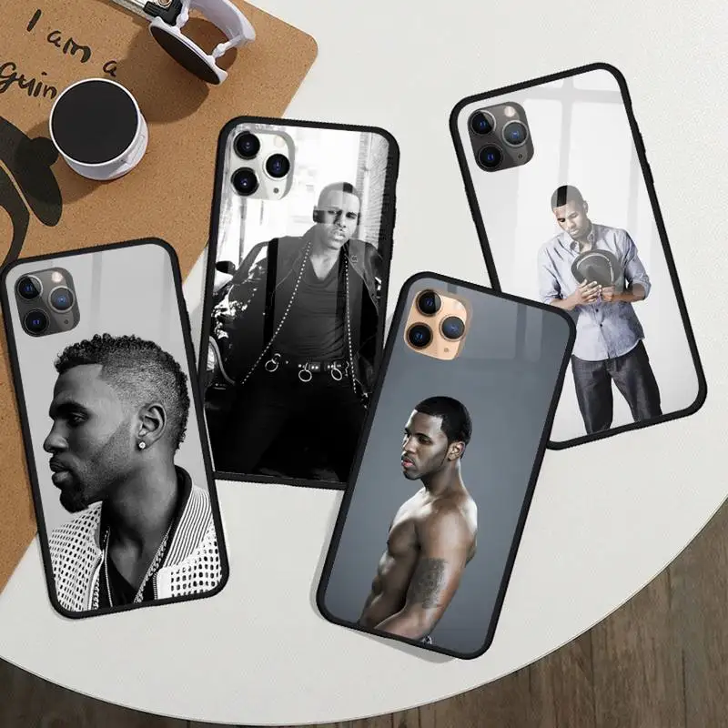 

Jason Derulo American singer Phone Case Tempered glass For iphone 11 12 13 PRO MAX mini 6 7 8 plus X XS XR
