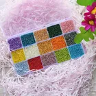 Бусины из чешского стекла с эффектом серебряной линии, Аксессуары для браслета ручной работы, 450 гпакет 2 мм 3 мм 4 мм