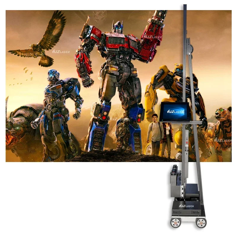 Многофункциональная УФ-печатная машина для настенной/наземной живописи 3D