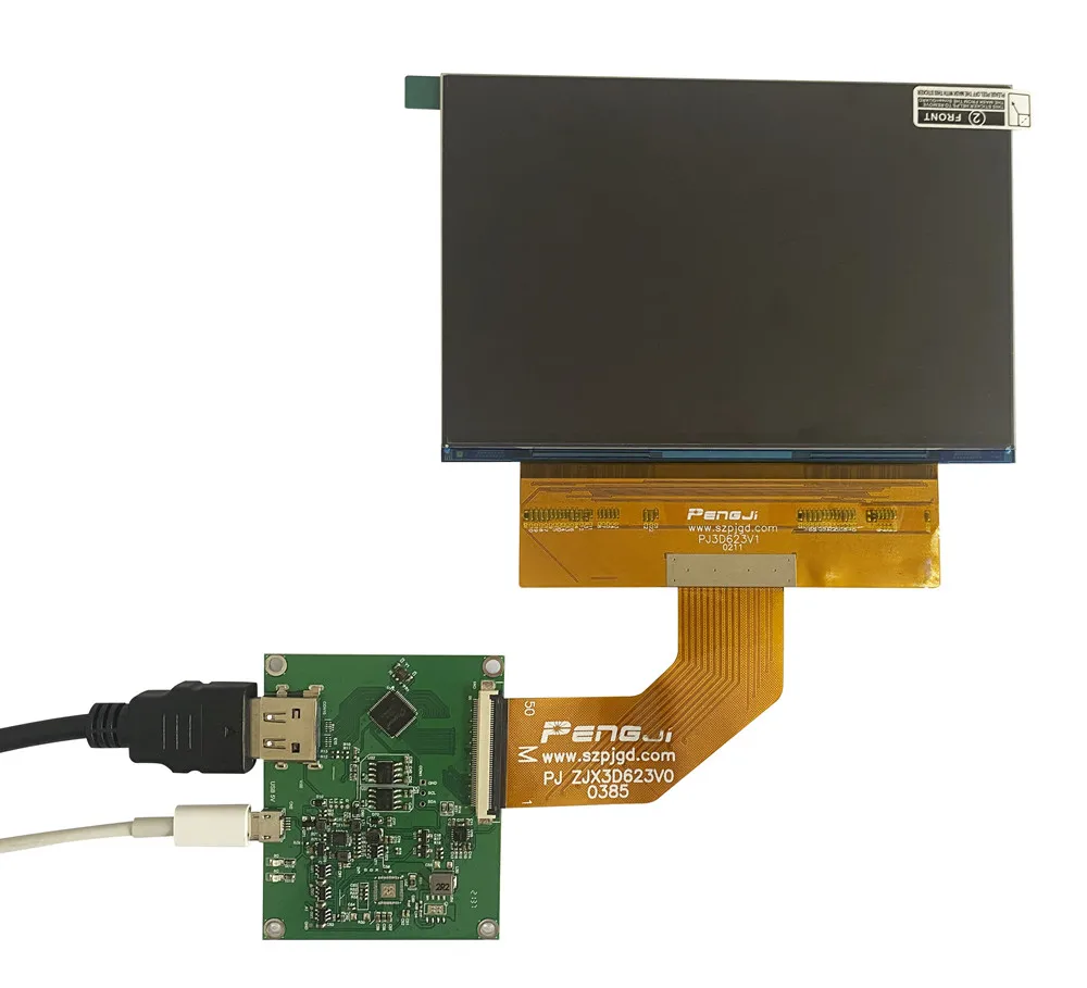 

6,23 дюймовый моно ЖК-экран 4k с платой HDMI, разрешение 3840*2400, ЖК-экран для 3D принтера с HDMI-портом