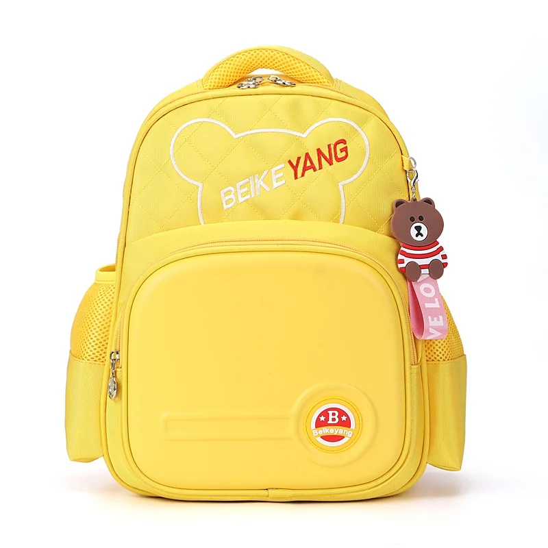High-capacity Fashion Children Cute Panelled Backpacks New Grade 1-3 Primary Girls Boys Breathable Schoolbags for Travel Hot