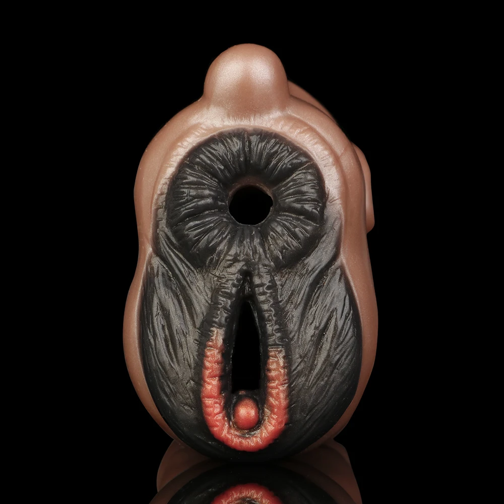 LUUK силиконовый Мужской мастурбатор с карманом для свободных рук Киской и задом