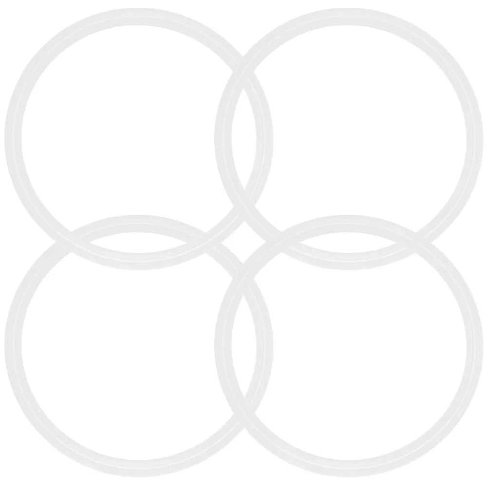 

4 шт., силиконовые уплотнительные кольца для бутылок