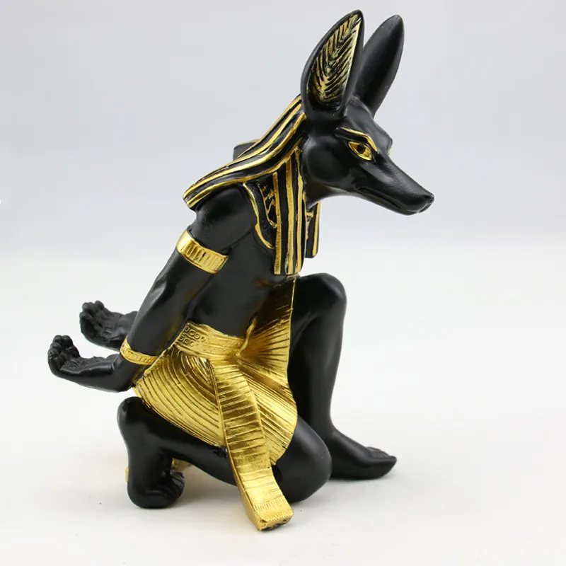 

Anubis God Resin Statue, Wine Rack, Candlestick, Modern Egyptian Dog Thumbnail, Animal Statue, Interior, Home Desktop Decoration