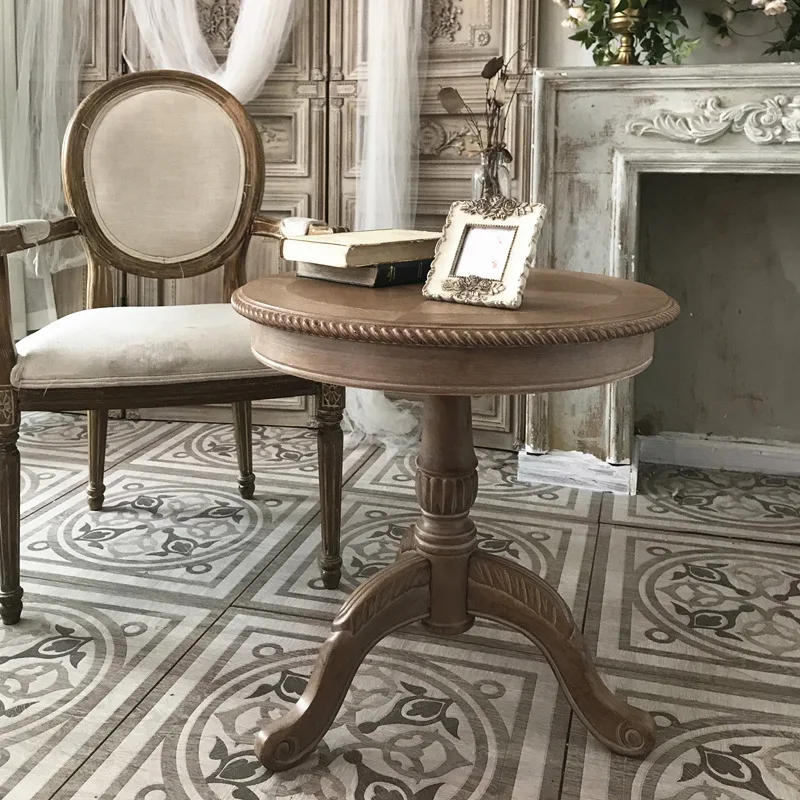 

Modern Design Wood Coffee Tables Luxury Decor Antique Nordic Side Table Desk Round Mesas De Centro Para Sala Home Furniture