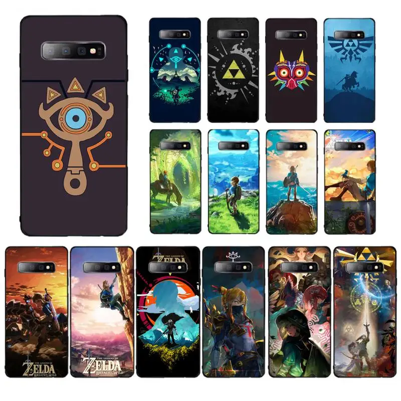 

BANDAI Legend Of Zelda Phone Case for Samsung S10 21 20 9 8 plus lite S20 UlTRA 7edge