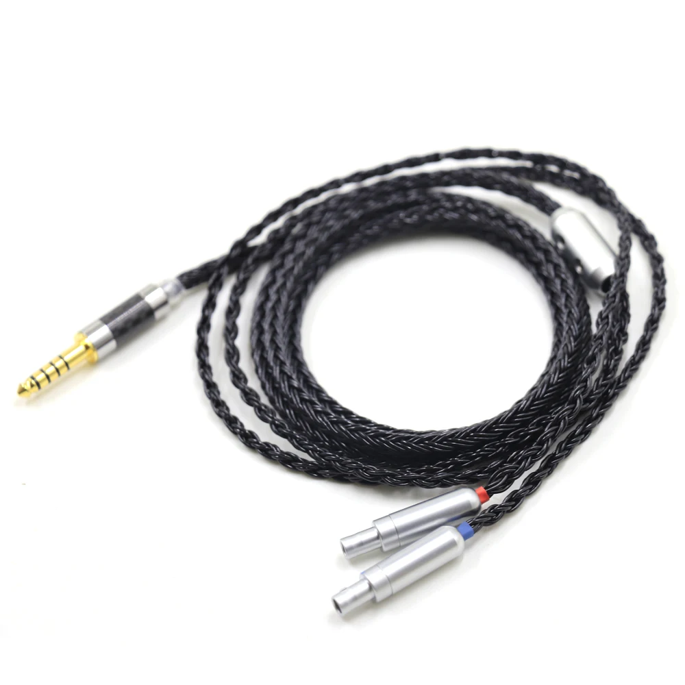 16 Core 99% Silver Plated 4 pin Xlr 4.4 2.5 mm 3.5 6.35 jack 16 Cores to Headphone Earphone Cable For Sennheiser hd 800 s hd800