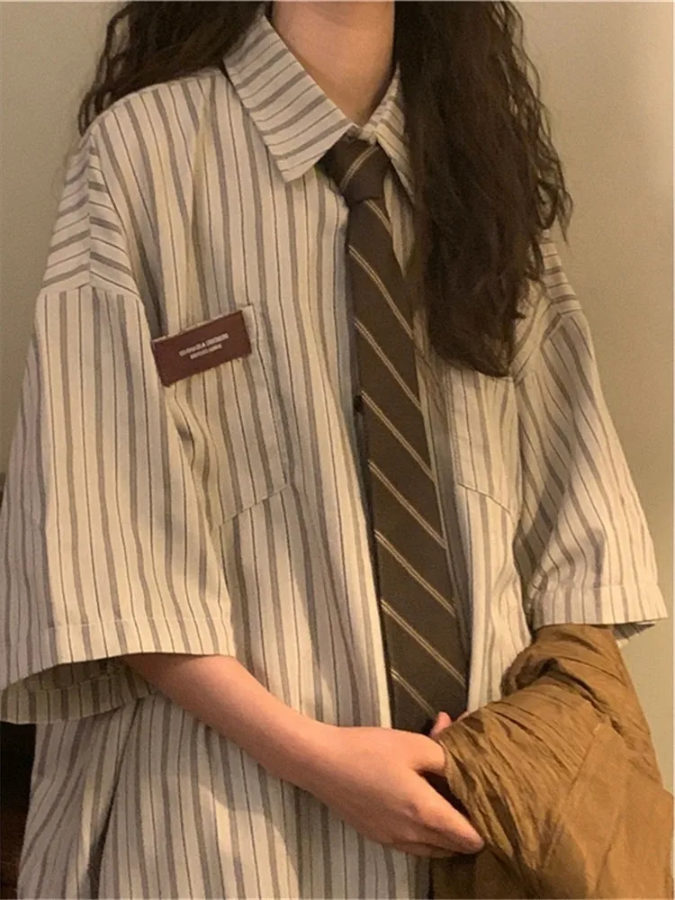 Американские женские свободные рубашки и универсальная дизайнерская нишевая