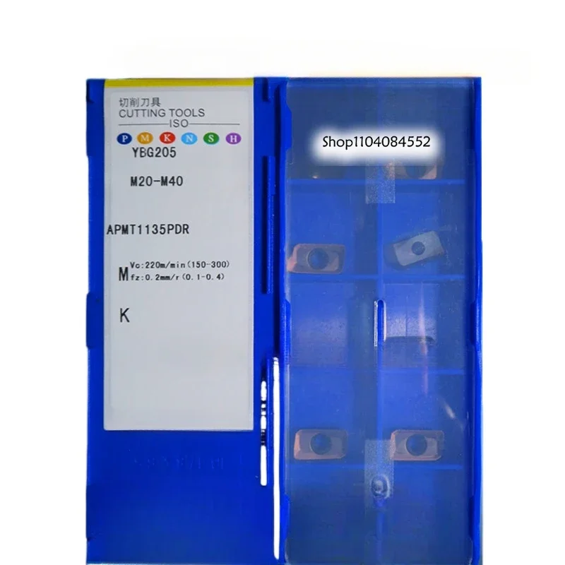 Оригинальные вставки YBG205 YBG205H YBG202 YBG302 APMT160408PDER APMT1135PDR карбидные APMT 160408PDER 1135PDR