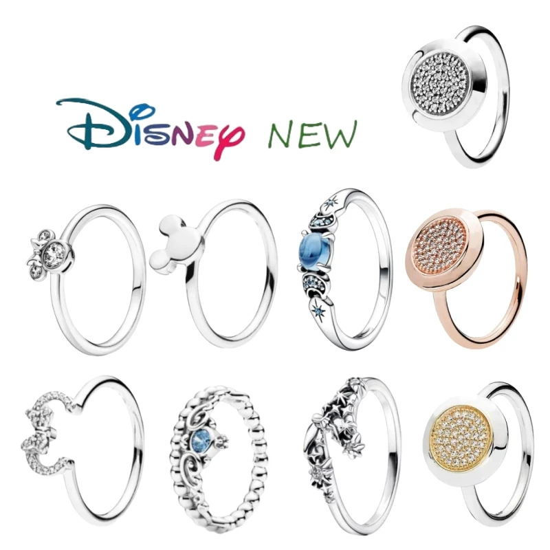 Кольцо-тиара принцессы Диснея с блестящим эльфом женское классическое