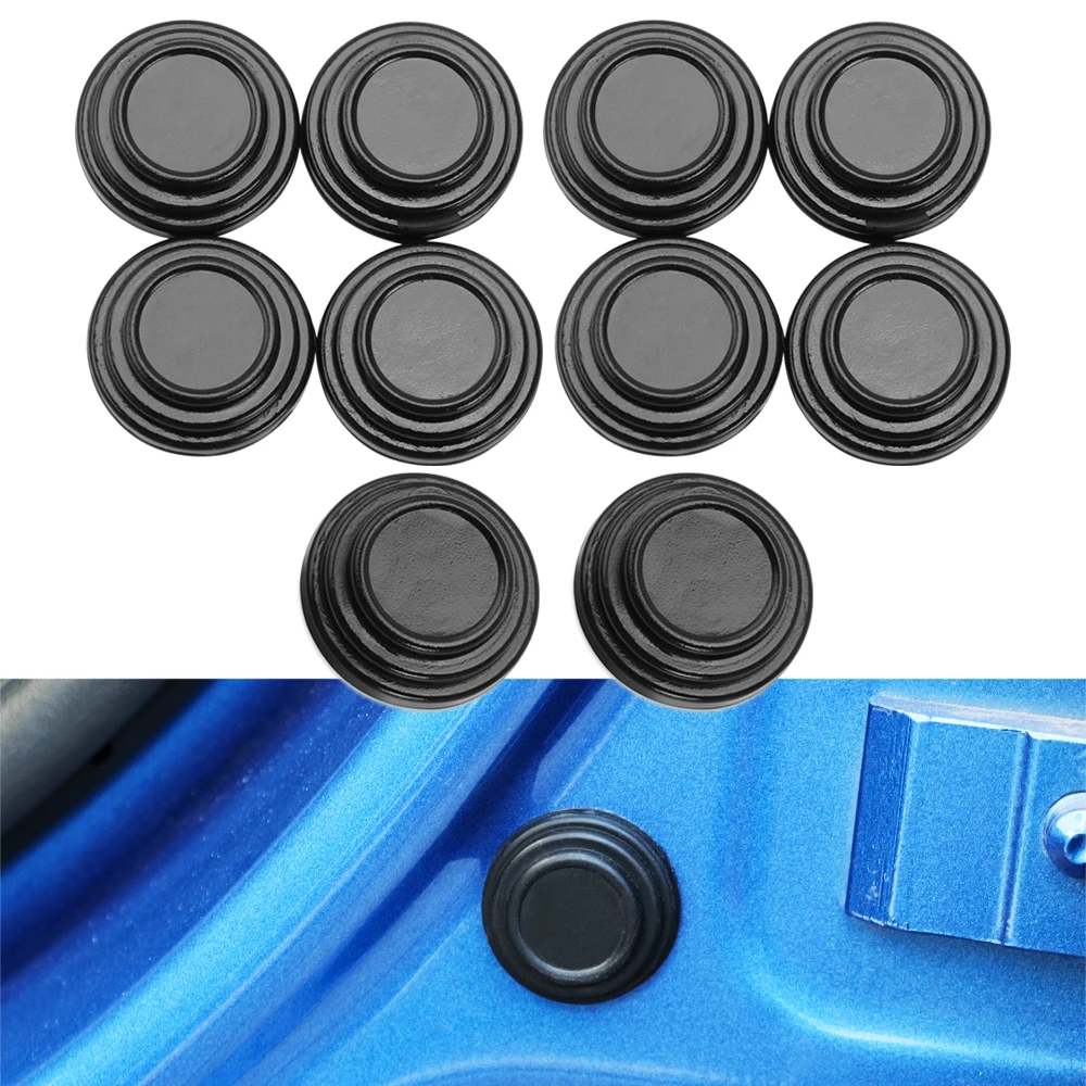 10PCS Car Door Absorber Cushion Gasket Decoration Sticker for Fiat grande punto Bravo 500 FR Abarth Stilo Ducato Palio Tipo Viag |