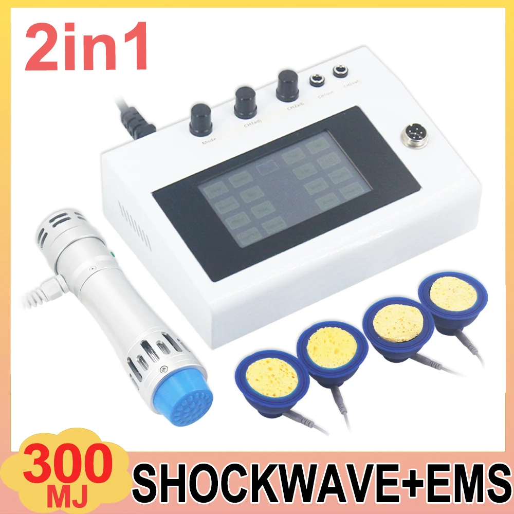 300MJ машина для ударно-волновой терапии лечение ЭД спортивные травмы стимуляция