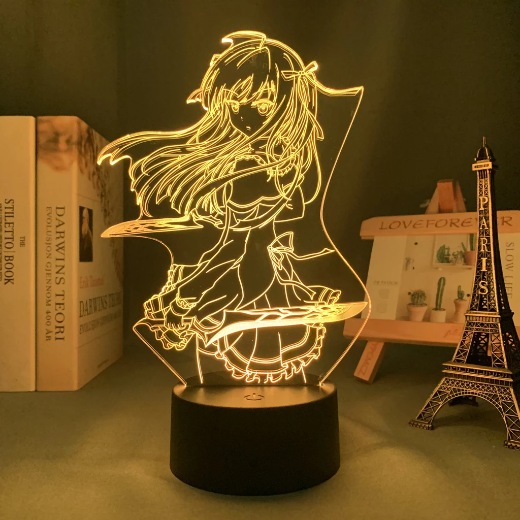 

Anime 3d Light Absolute Duo Julie Sigtuna for Bedroom Decor Night Light Room Decoration Manga Gift Bedside Led Night Lamp