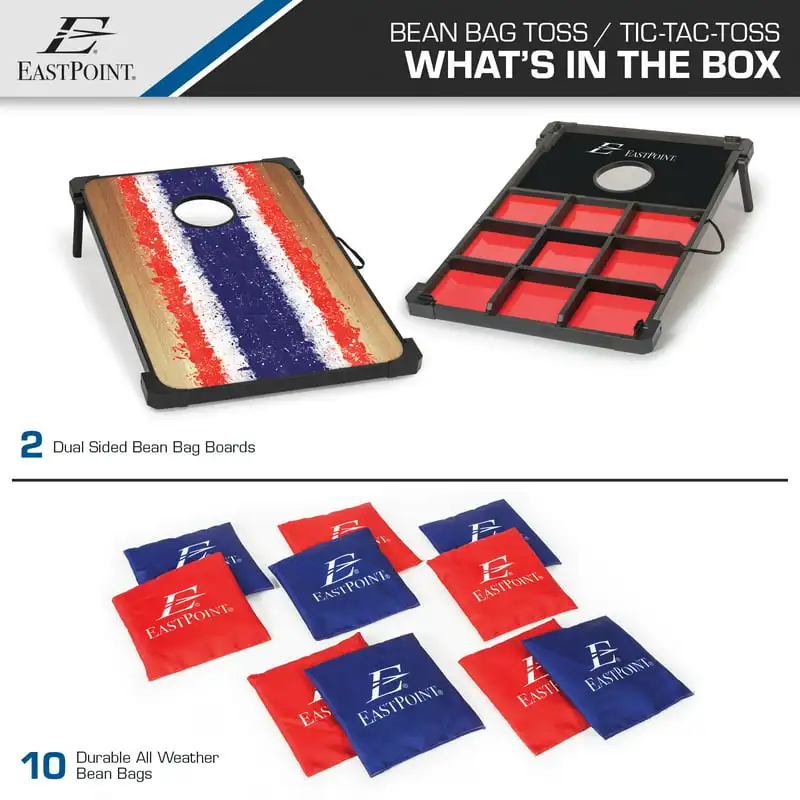 

Bag Toss and Tic Tac Toss Duo Set, 36" x 24"