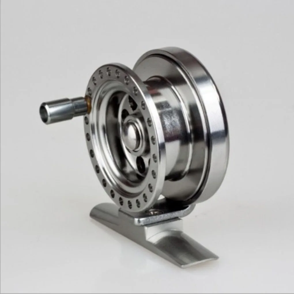 

Катушка для зимней подледной рыбалки из алюминиевого сплава, металлическая катушка для плота, 50 мм, Рыболовная катушка, аксессуары для рыбо...