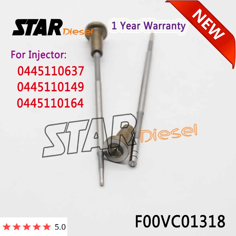 

STAR Diesel F00VC01318 регулирующий клапан форсунки с общей топливной магистралью F 00V C01 318 сопла запчасти для BMW 0445110637 0445110149 0445110164