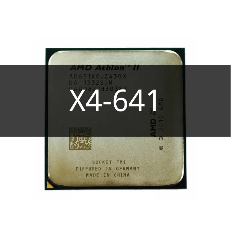 

4-ядерный процессор Athlon II X4 641 2,8 ГГц AD641XWNZ43GX разъем FM1