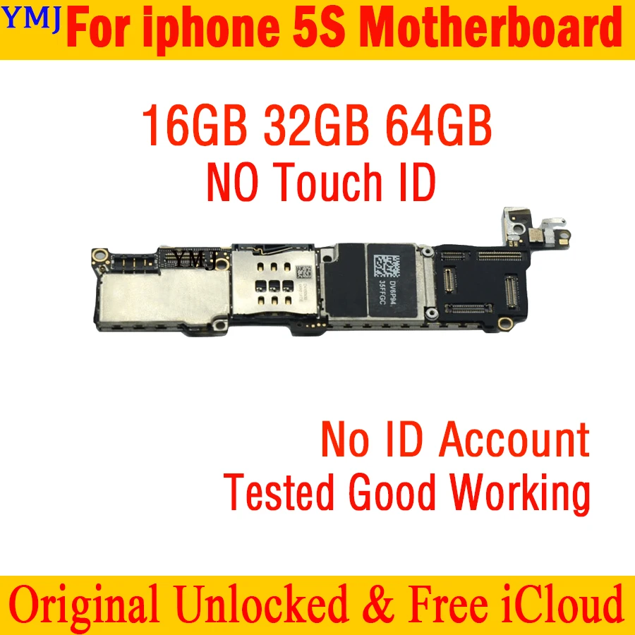 Оригинальная разблокированная материнская плата для iphone с идентификацией по