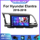 Автомагнитола 2 Din, Android 10, мультимедийный видеоплеер для Hyundai Elantra 6 2015-2018, GPS-навигация, Авторадио 2 Din для Carplay