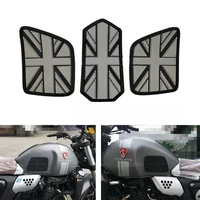 for zongshen cyclone re3 tc401 tc380 400ccmotorcycle accessories side fuel tank pads protector stickers knee grip traction pad