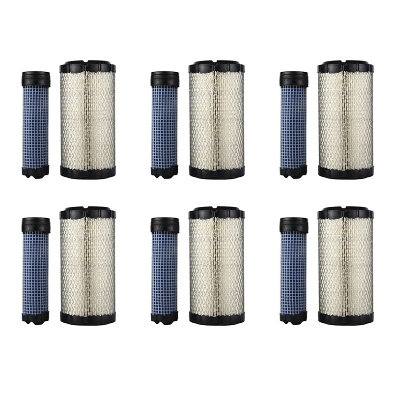 Воздушные фильтры 12X AF25550 элементы для Болдуина RS3715 John Deere M113621 P822686 6191362M1 11965512560