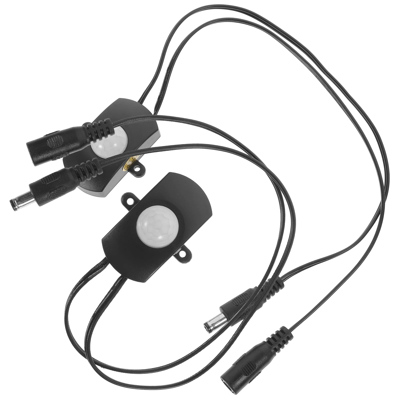 

2 Pcs Sensor De Light Accessories Human LED Strip Controller Ir Plastic Lamp