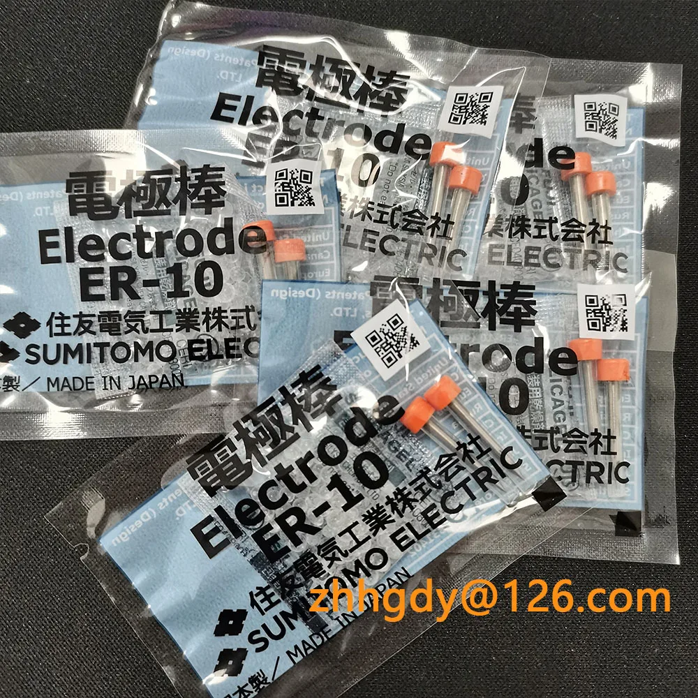 5 pairsER-10 Electrode Sumitomo T-39 Type-66 T-81C 82C Z1C 71C TYPE-81M12 T-400/600CFiberFusionSplicerWeldingElectrodesRod ER-10