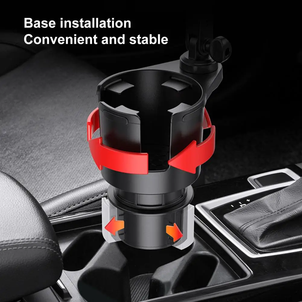 

Portable Convenient Car Cup Holder Extender Eco-friendly Car Cup Holder Stable Performance Car Accessories